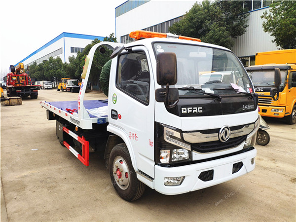 東風(fēng)小凱普特藍(lán)牌平板清障車