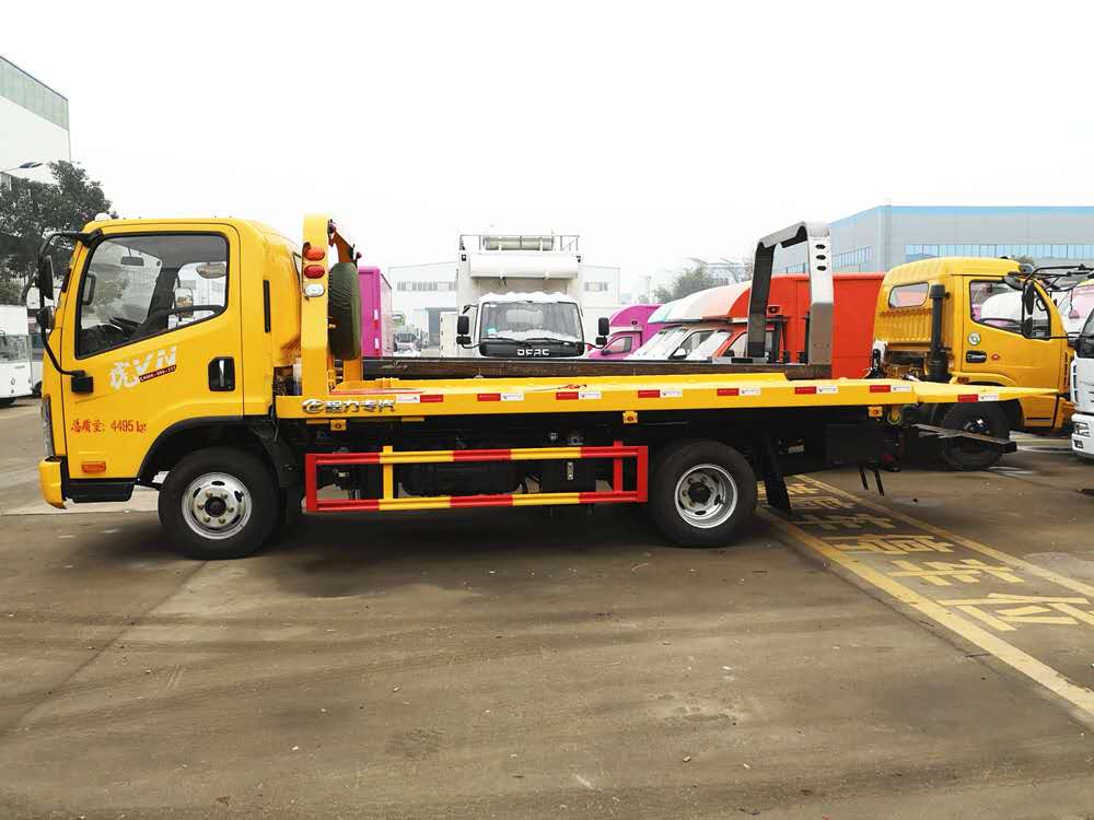 解放虎VN藍牌一拖二清障車