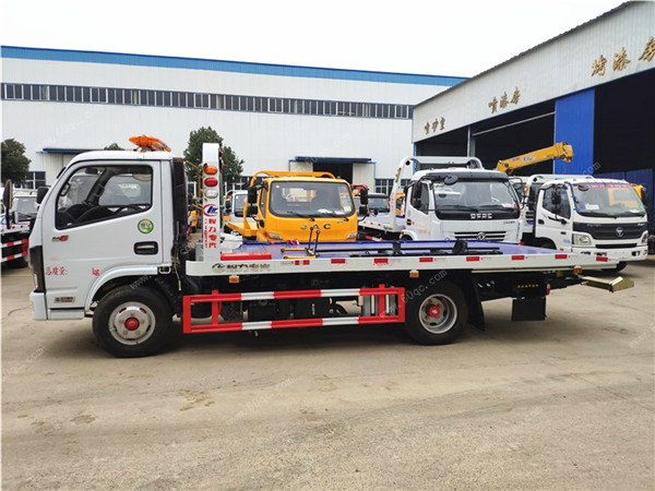 東風(fēng)小凱普特藍(lán)牌平板清障車