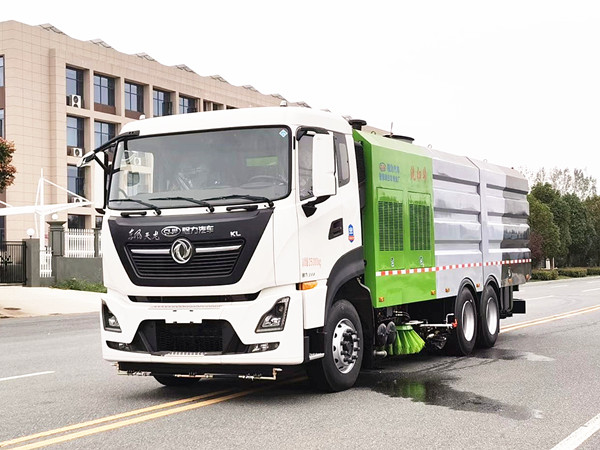 東風天龍后雙橋22方洗掃車