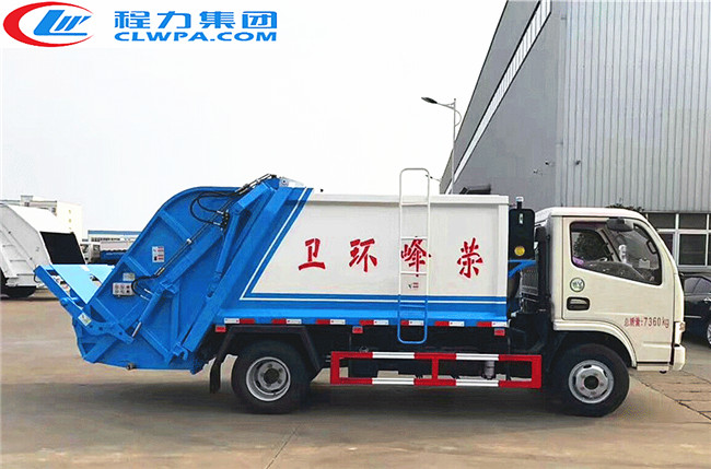 東風銳鈴5方壓縮式垃圾車